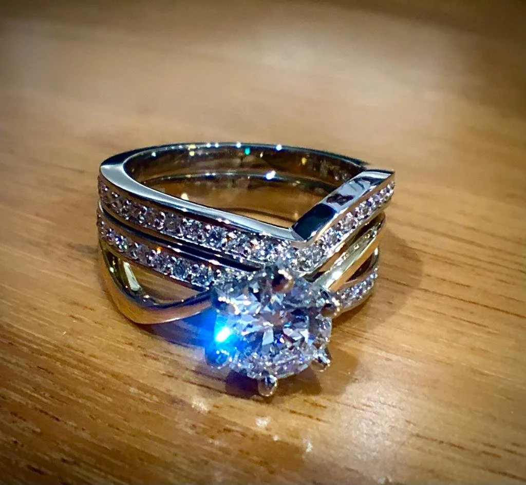 Custom made online diamond rings
